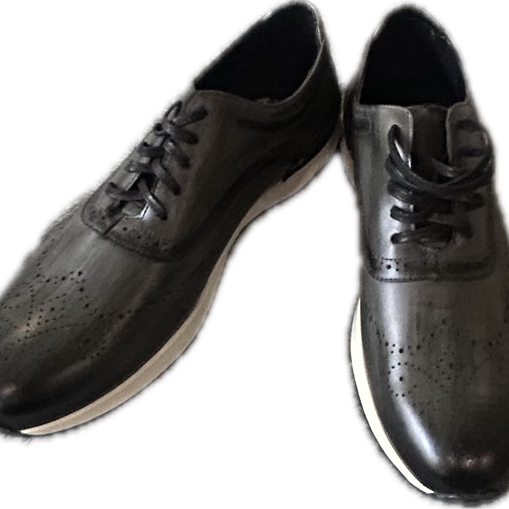 Elegant Black Leather Oxfords
